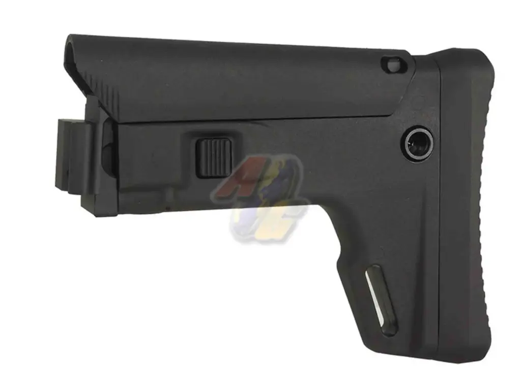 5KU ACR Style Retractable Stock For Tokyo Marui Saiga 12K Gas Shotgun (BK)
