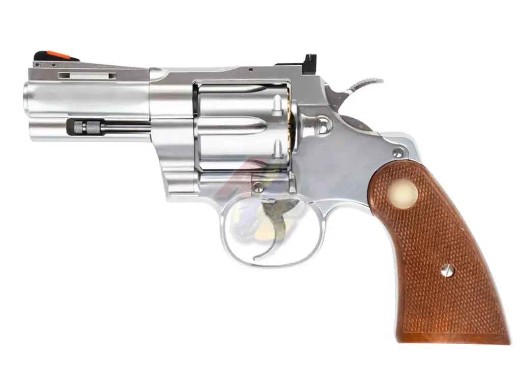 [TN-GP-357-3-SF] Tanaka Python 357 R-Model 3 Inch Gas Revolver (Stainless Finish)