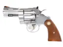 Tanaka Python 357 R-Model 3 Inch Gas Revolver (Stainless Finish)