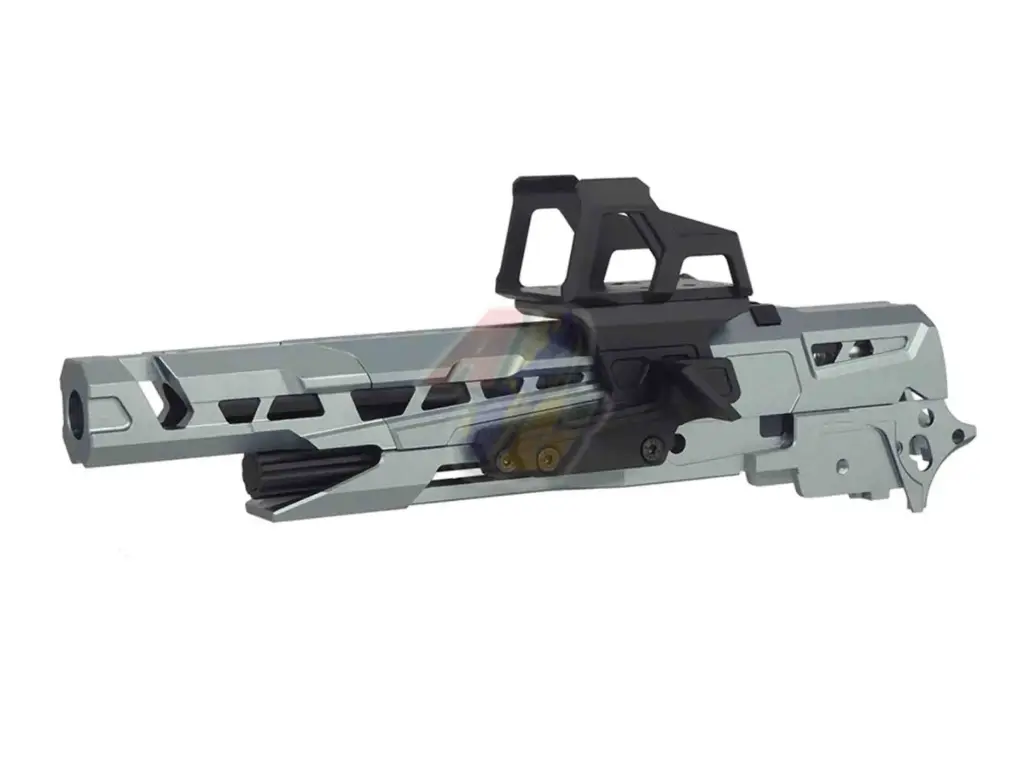 5KU CNC EX-02 Slide and Frame For Tokyo Marui Hi-Capa Series GBB (Grey/ Black)