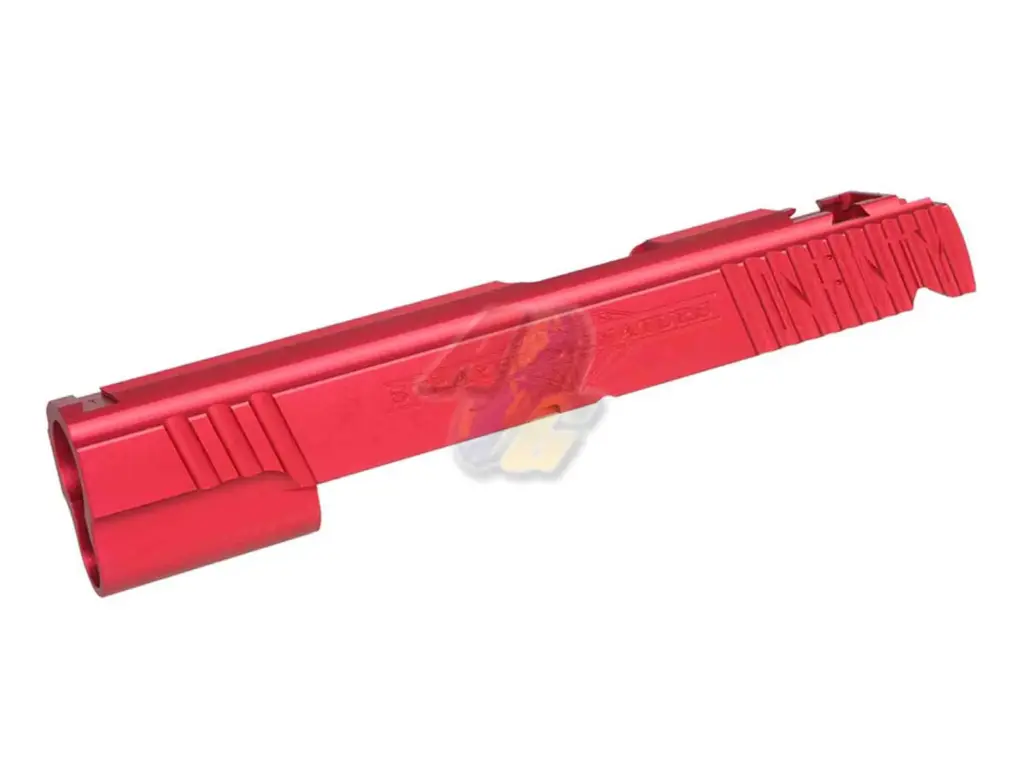 5KU CNC Infinity Signature Slide for Tokyo Marui Hi-Capa 5.1 Series GBB (Red)
