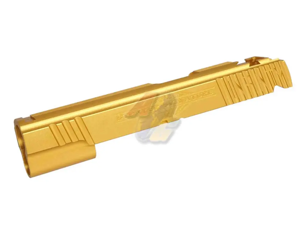 5KU CNC Infinity Signature Slide for Tokyo Marui Hi-Capa 5.1 Series GBB (Gold)
