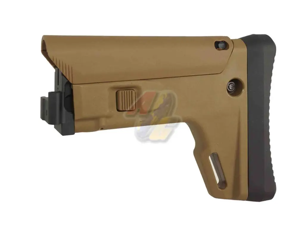 5KU ACR Style Retractable Stock for LCT/ GHK AK Airsoft (Tan)