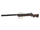 Snow Wolf US Army Style M24 Bolt Action Scout Spring Sniper Rifle (Real Wood)