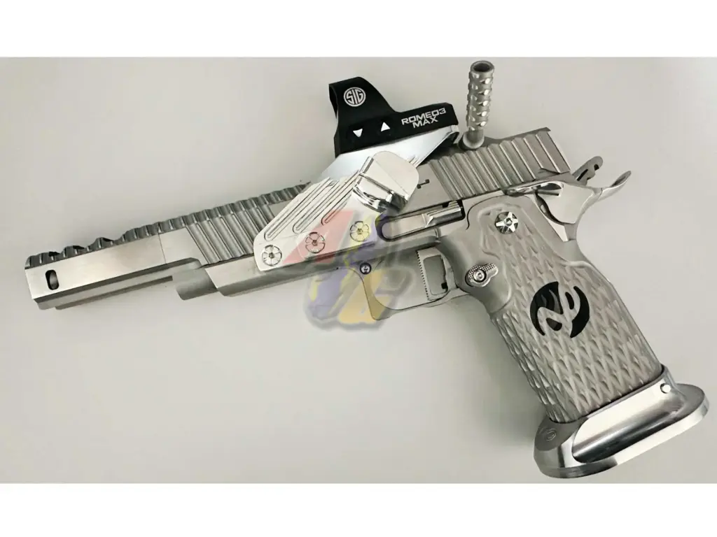 [FPR-GP-SV-IMM-SV] FPR Stainless Steel SV IMM GBB Pistol -  Silver