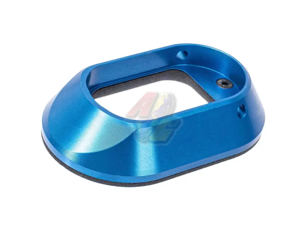 Revanchist Airsoft Aluminum XL Magwell for Tokyo Marui Hi-Capa Series GBB ( Blue )