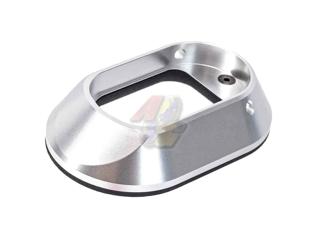 Revanchist Airsoft Aluminum XL Magwell for Tokyo Marui Hi-Capa Series GBB (Silver)