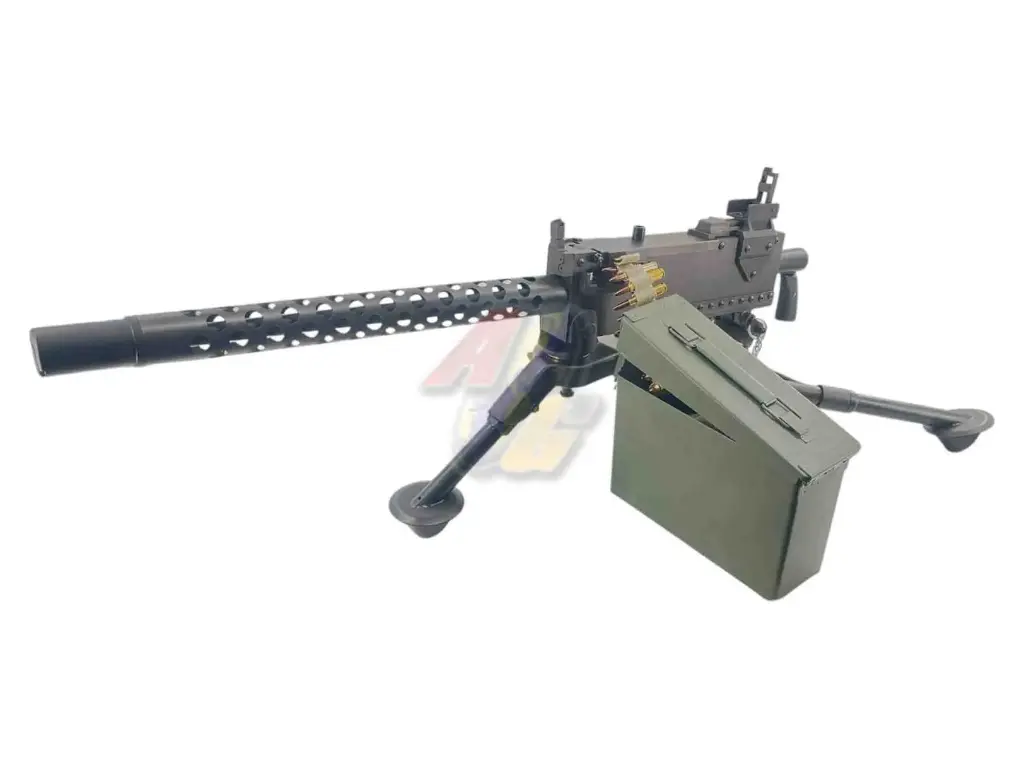 EMG M1919A4 WWII American Automatic Squad Support Weapon Airsoft AEG with Marking (by A&K)