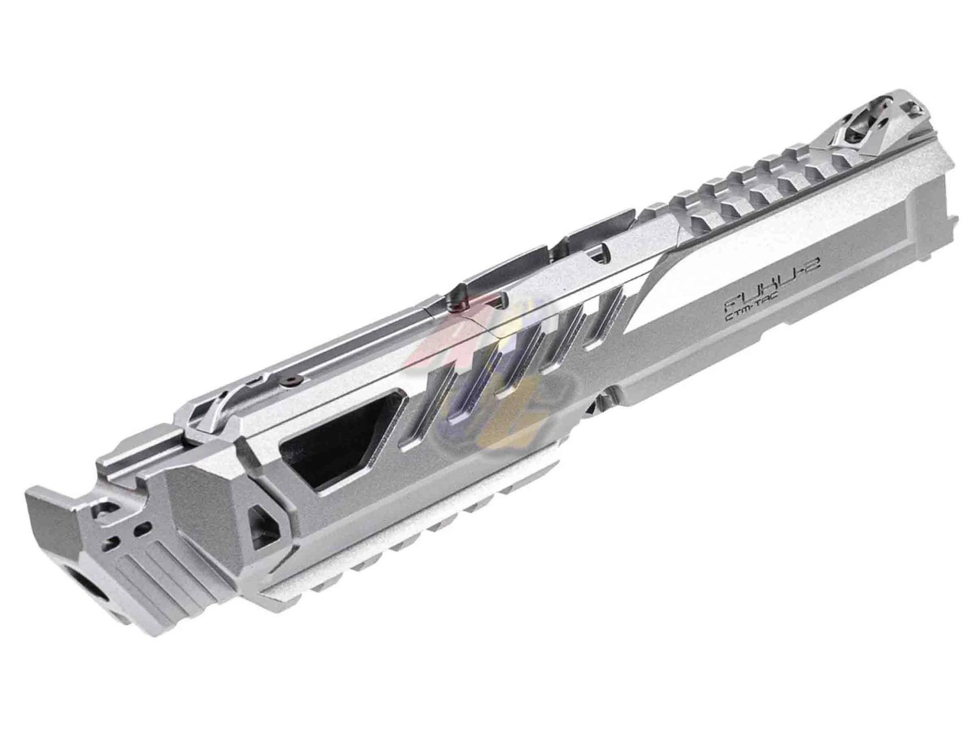 CTM Tac Fuku-2 CNC Aluminum SHARK Upper for Action Army AAP-01 GBB - Grey