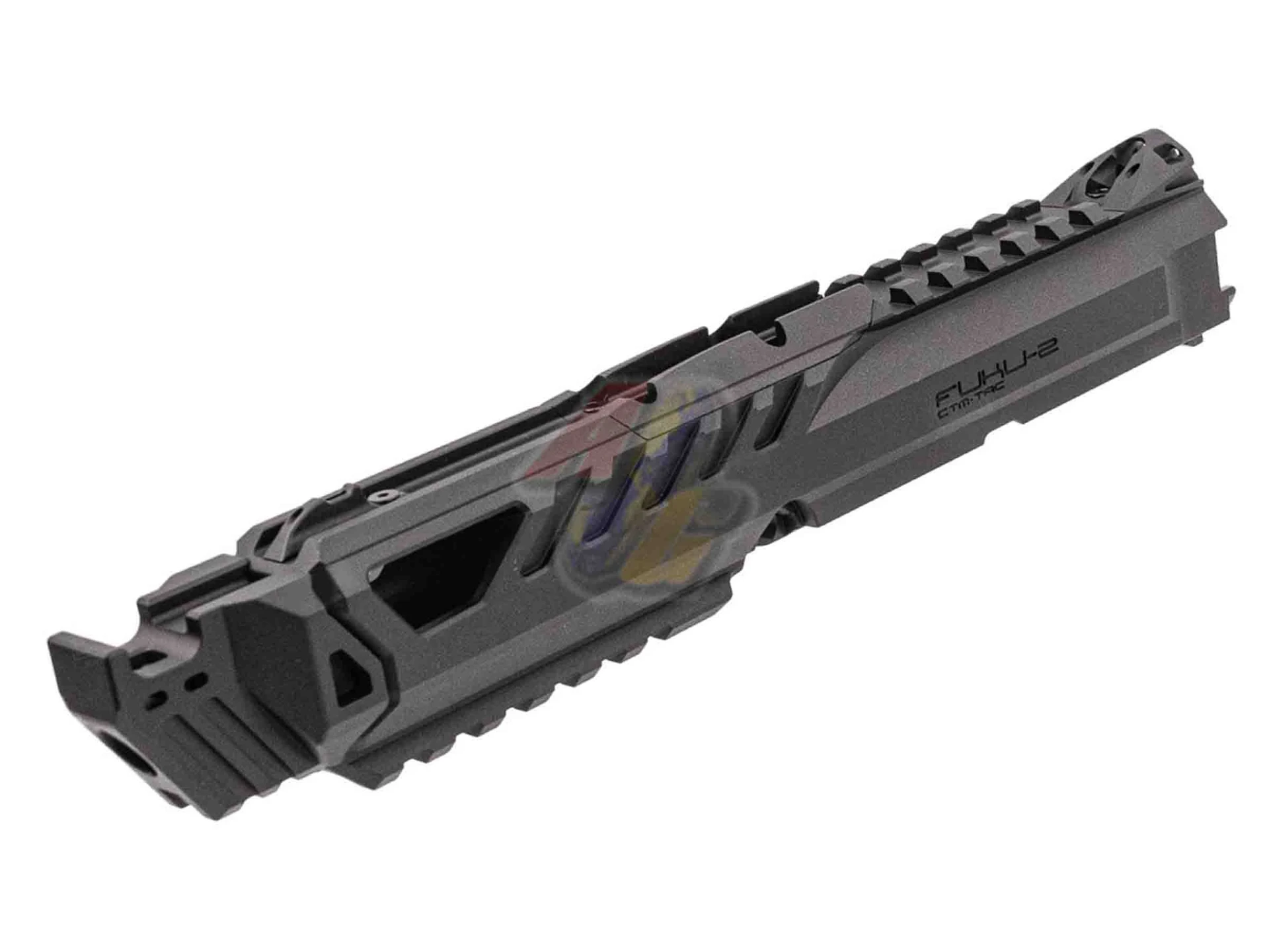 [CTM-AUR-0090] CTM Tac Fuku-2 CNC Aluminum SHARK Upper for Action Army AAP-01 GBB -  Black