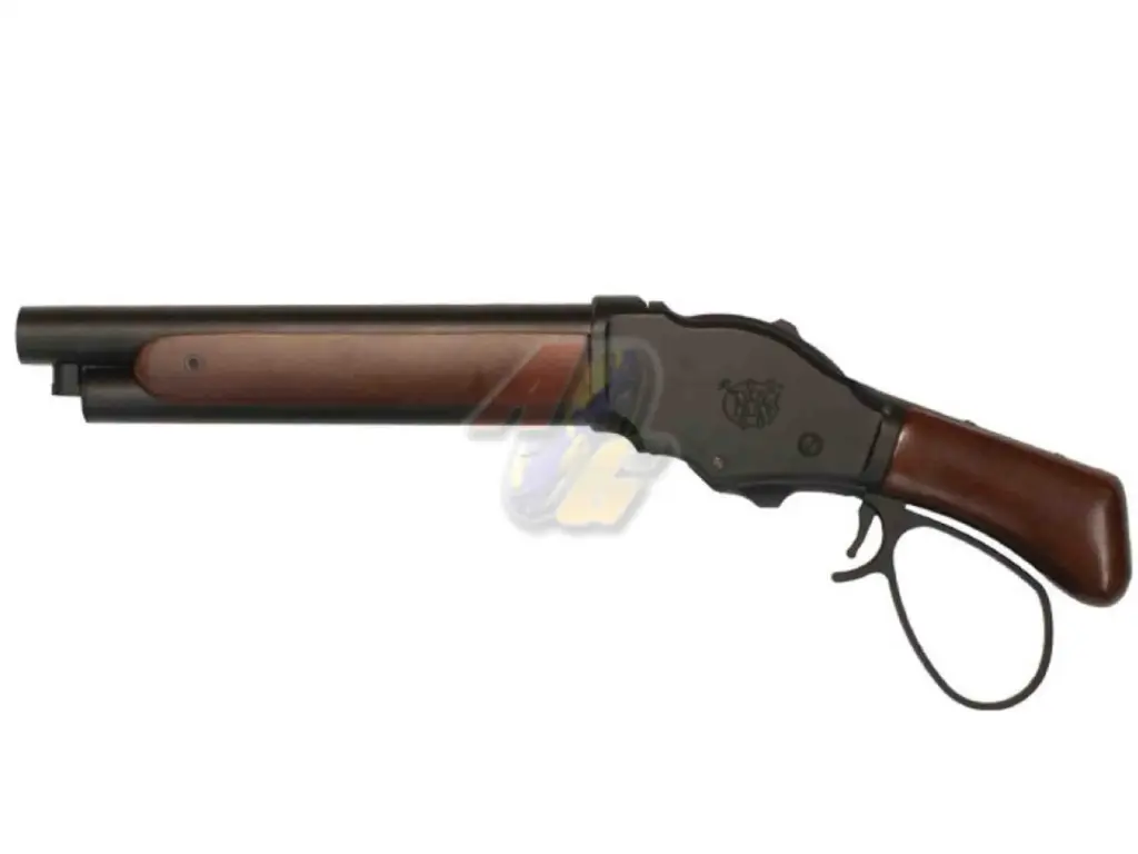 S&T M1887 Wild Card Shell Ejecting Gas Shotgun (Wide Lever, Real Wood)