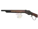 S&T M1887 Sawed off Shell Ejecting Gas Shotgun (Wide Lever, Real Wood)