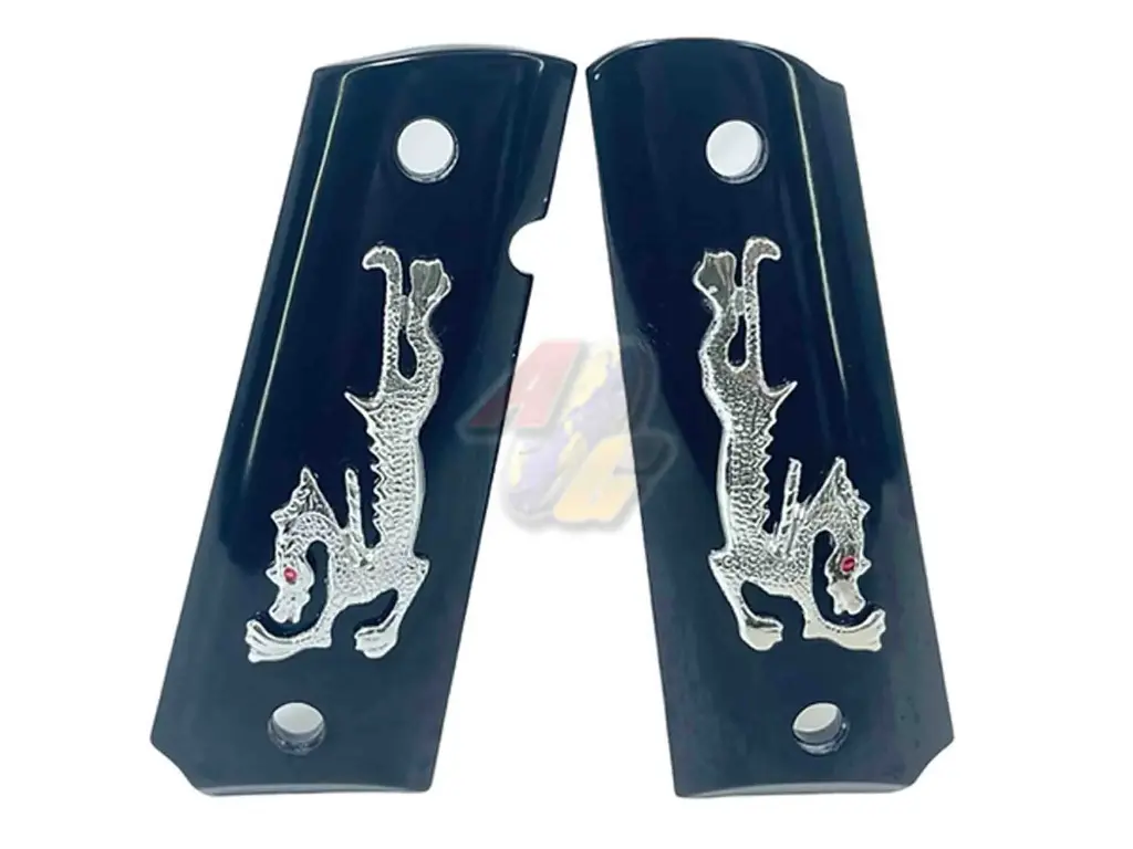 FCW Face Off Dragon Grip for M1911 Series GBB (Silver)