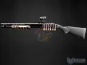 EMG Strike Industries Licensed M870 Co2 Powered Pump Action Shotgun - Dark Earth (by Golden Eagle)