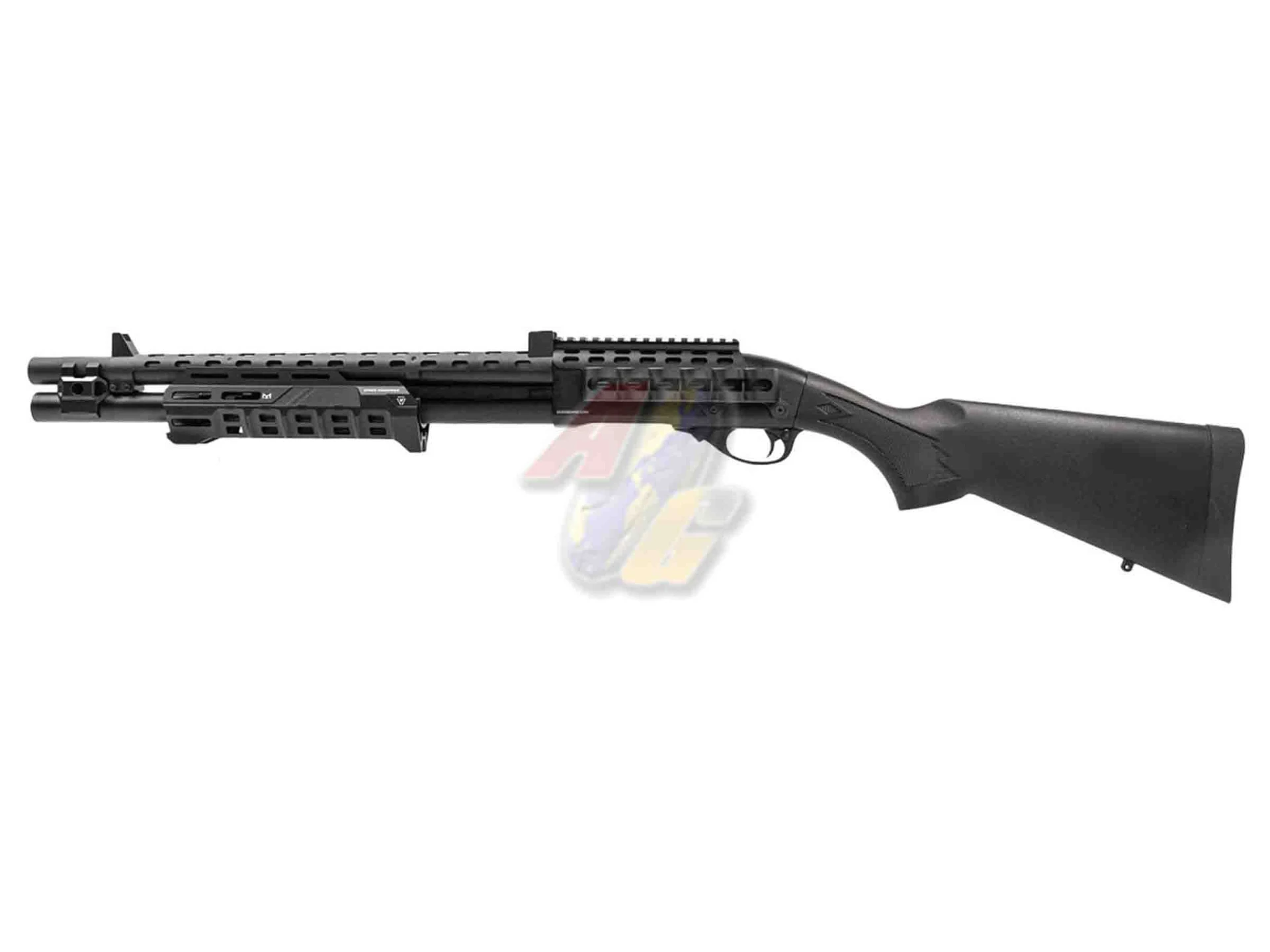EMG Strike Industries Licensed M870 Co2 Powered Pump Action Shotgun - Black (by Golden Eagle)