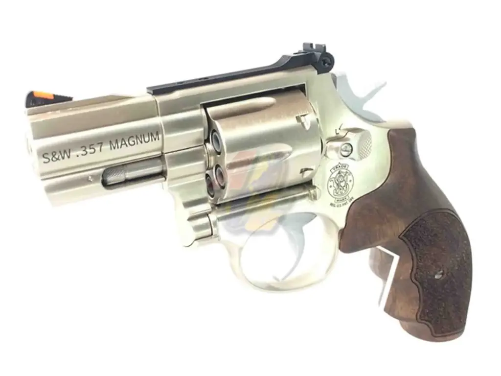 AG ARES S&W 686 2" Co2 Revolver with Marking - Silver