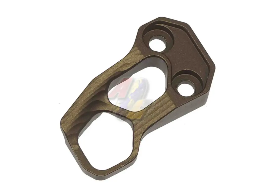 GunsModify Aluminum CNC Magazine Release Extension ACXMR Style - MWS Ver. (FDE)