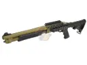 Golden Eagle M870 Medium Tri-Shot Co2 Pump Action Shotgun - Tan