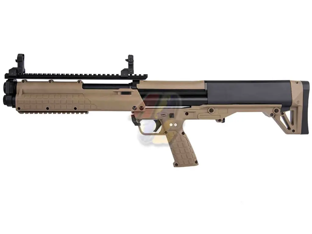 EMG KelTec Licensed KSG Gas Power Shotgun - Dark Earth (by Golden Eagle)