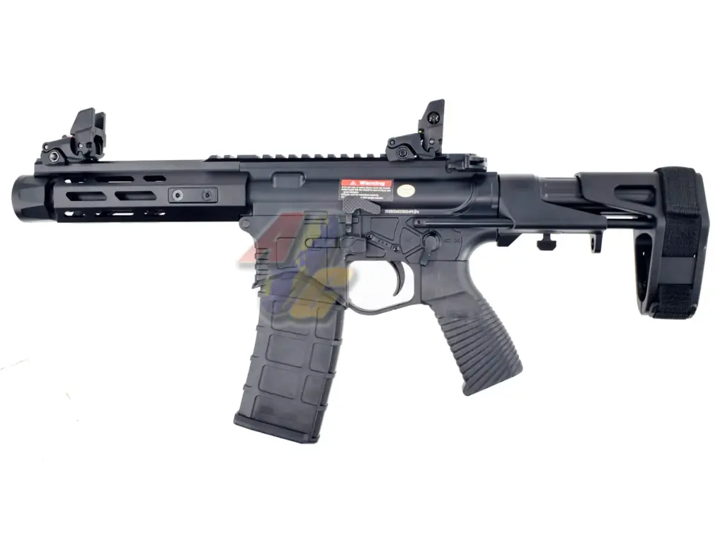 Golden Eagle Compact Bad Style PDW 6.5" M-Lok GBB - Black