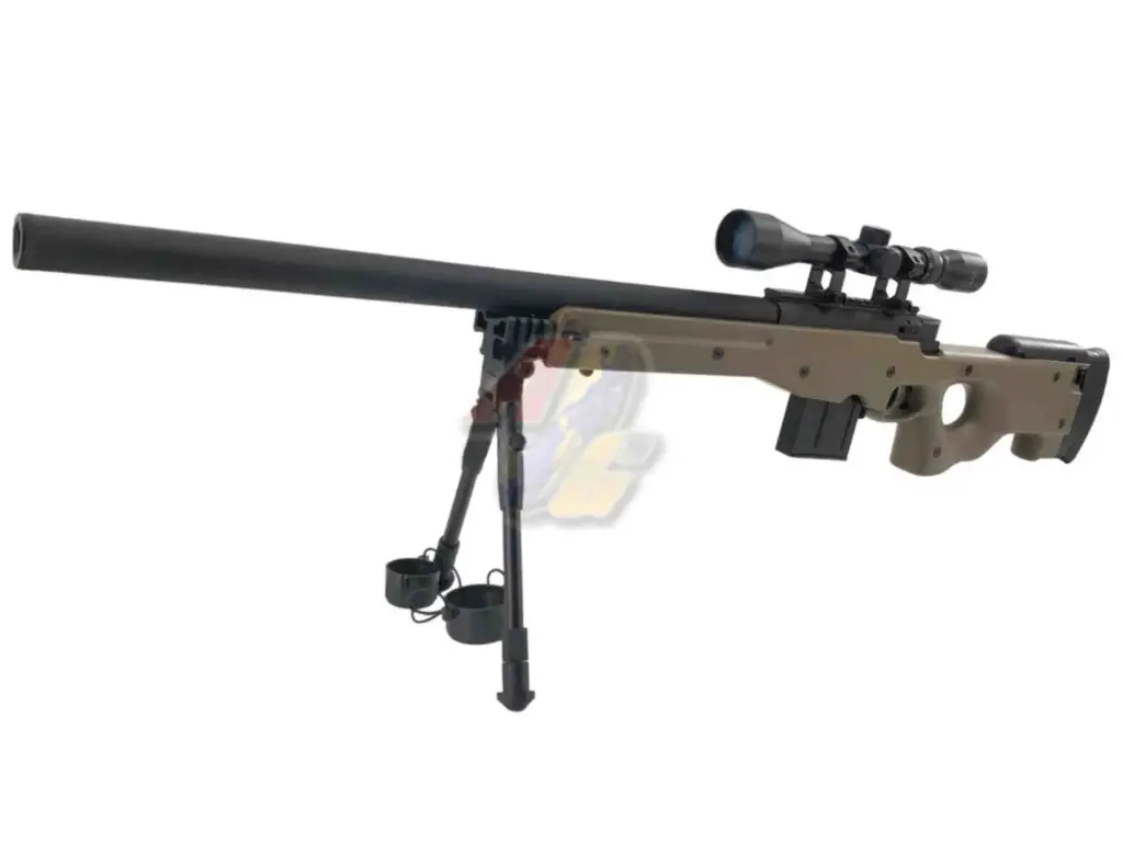 Snow Wolf SW-026 L96 AWS Bolt Action Sniper Rifle (Tan)