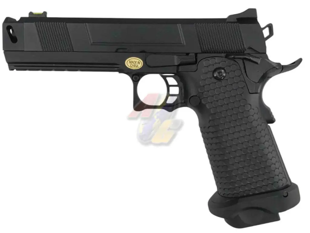 Golden Eagle 3350 Costa Carry Comp Hi-Capa GBB Pistol (Black)