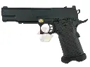 Golden Eagle 3353 Optic Ready CNC Hi-Capa GBB Pistol (Black, Gold)