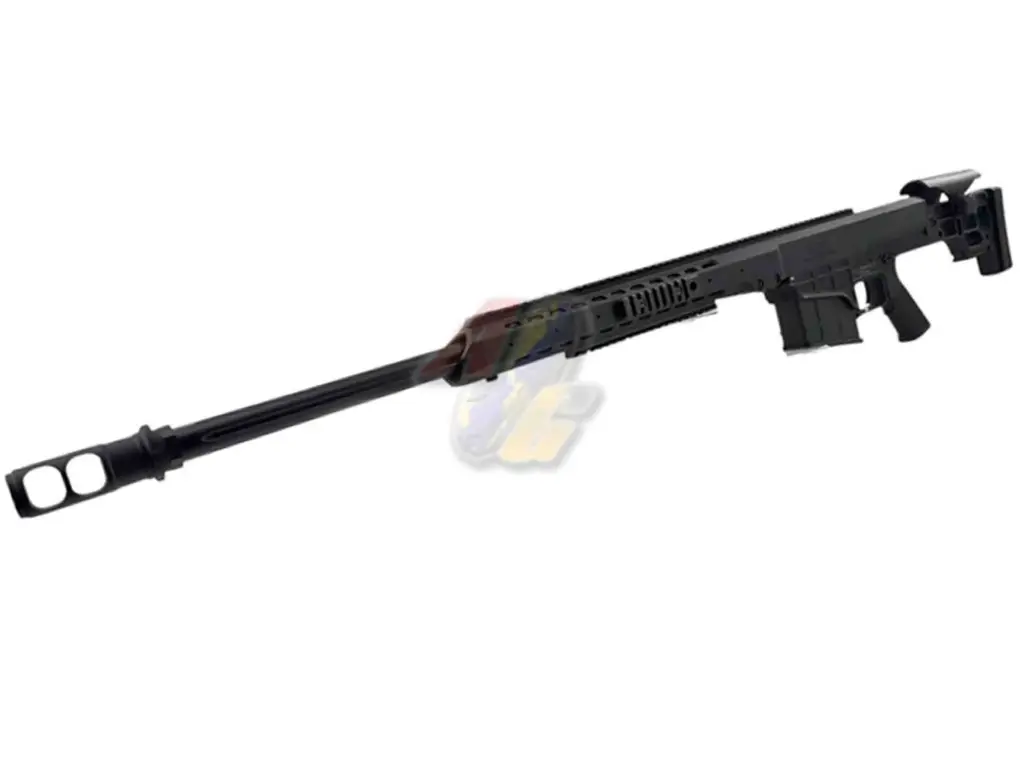 Snow Wolf Barrett Licensed M98B MRAD Bolt Action Spring Sniper Rifle (Black)