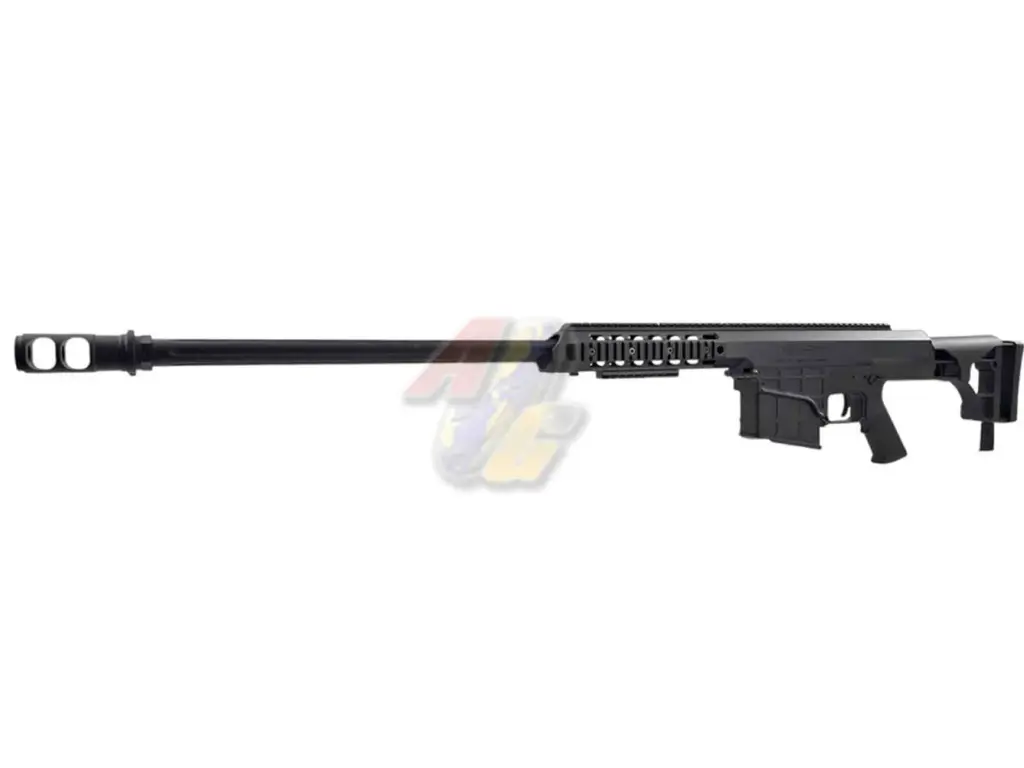 Snow Wolf Barrett Licensed M98B Bolt Action Spring Sniper Rifle (Black)
