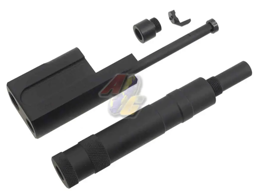 Army Force ALGIMEC Style Compensater with Suppressor for Tokyo Marui/ KSC M9 GBB