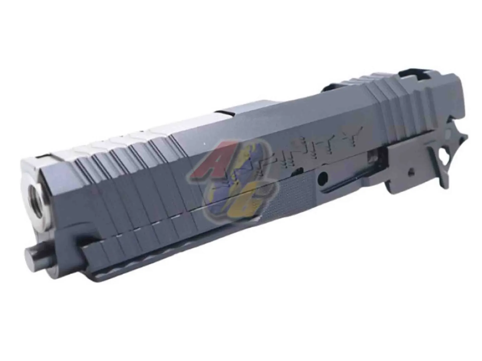 Gunsmith Bros SV Formula Sight Tracker Standard Slide Set for Tokyo Marui Hi-Capa GBB Series - BK