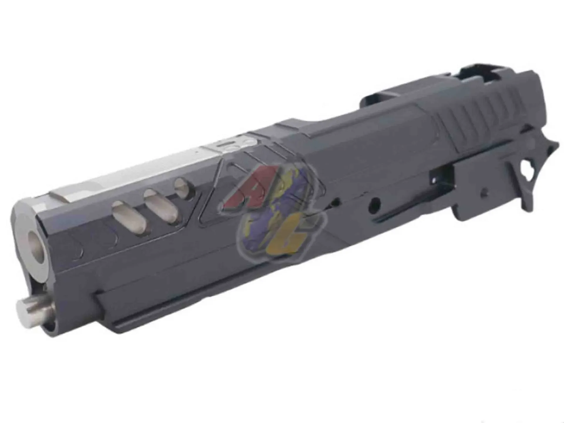Gunsmith Bros EB Style Tracker Standard Slide Set for Tokyo Marui Hi-Capa GBB Series - BK