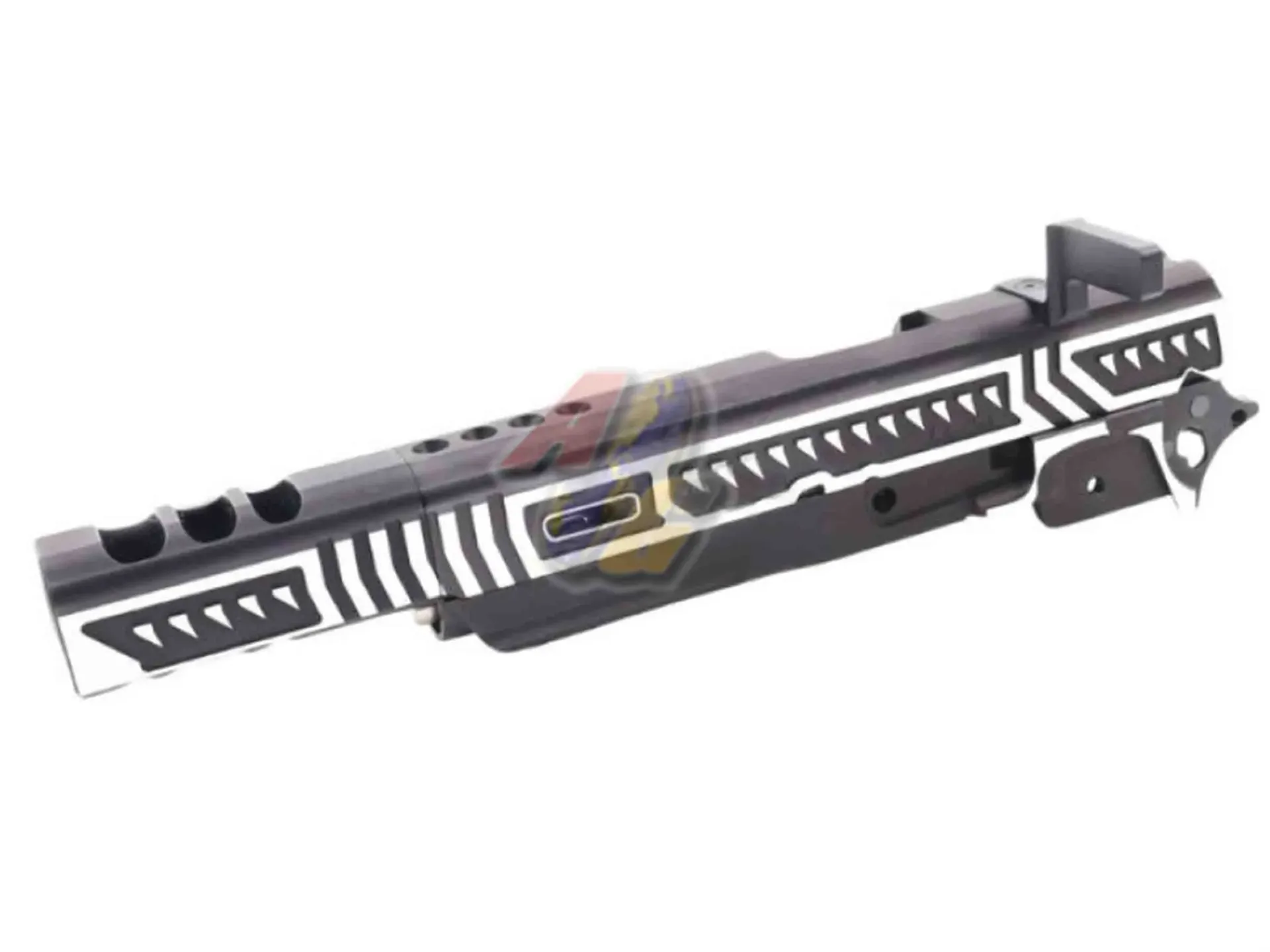Gunsmith Bros Limcat Style Saber Cat Open Slide Set for Tokyo Marui Hi-Capa GBB Series - 2 Tone