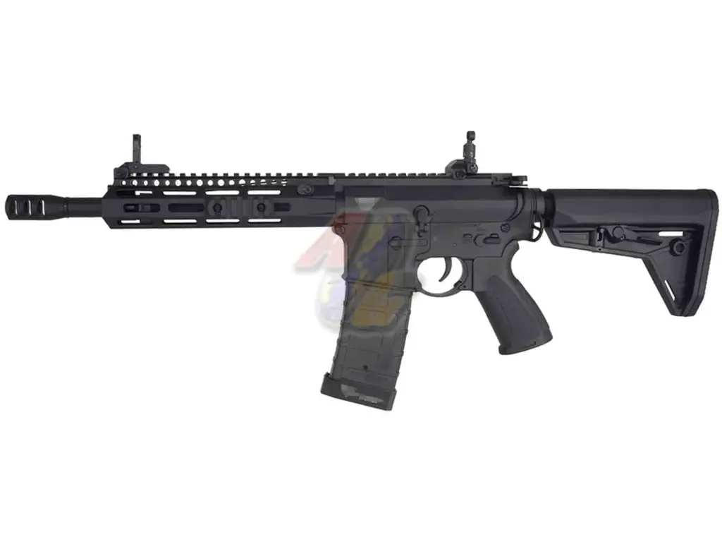 Double Bell 10 Inch SBR TR-1 KeyMod AEG - Black