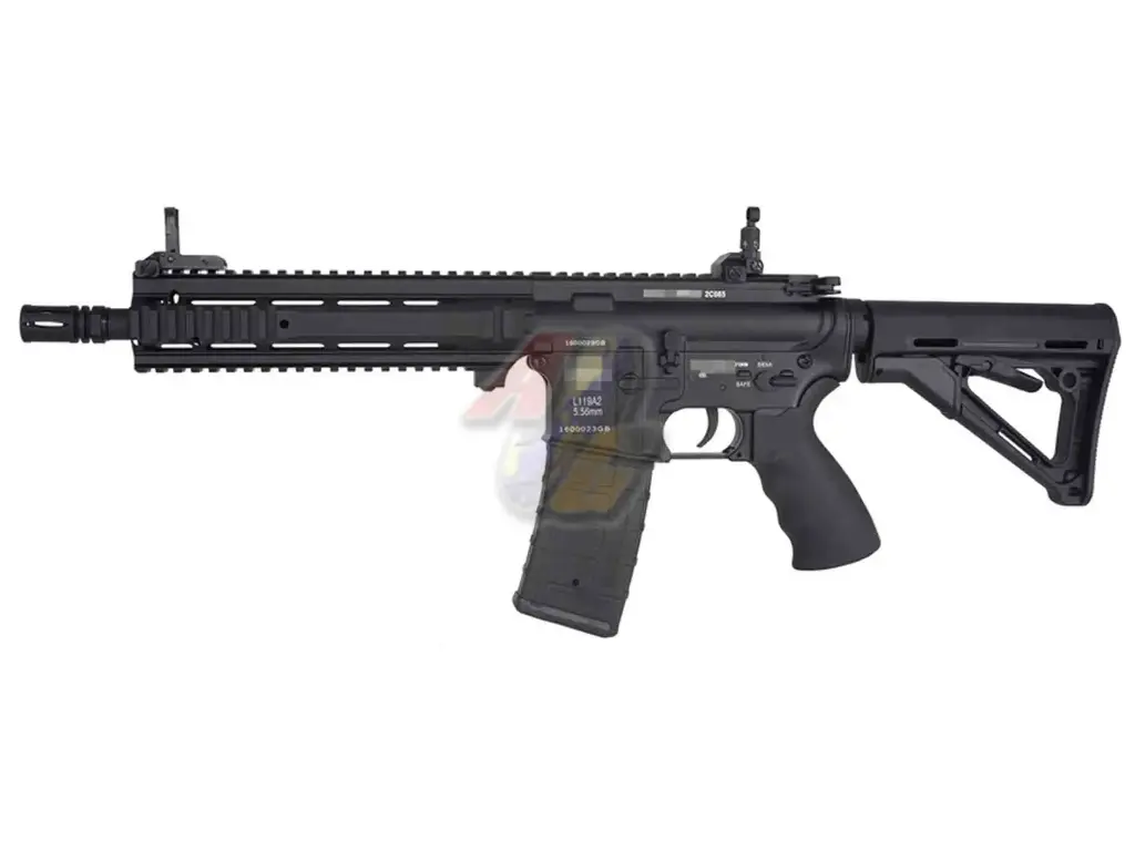 Double Bell 10.5 Inch L119A2 SAS AEG (BK)