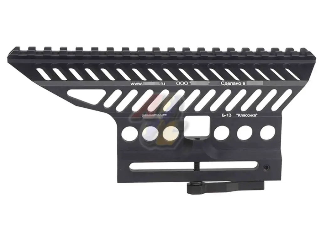 5KU B-13 Style Scope Mount For CYMA/ GHK AK Series Airsoft Rifle (BK)