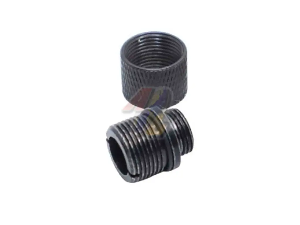 BBT Steel Silencer Adapter Set - Black (+11 to -14mm)