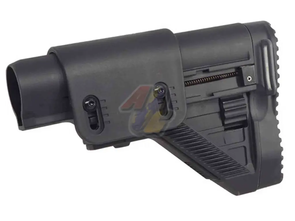 E&C G28 Style Retractable Stock for E&C G28 AEG (BK)