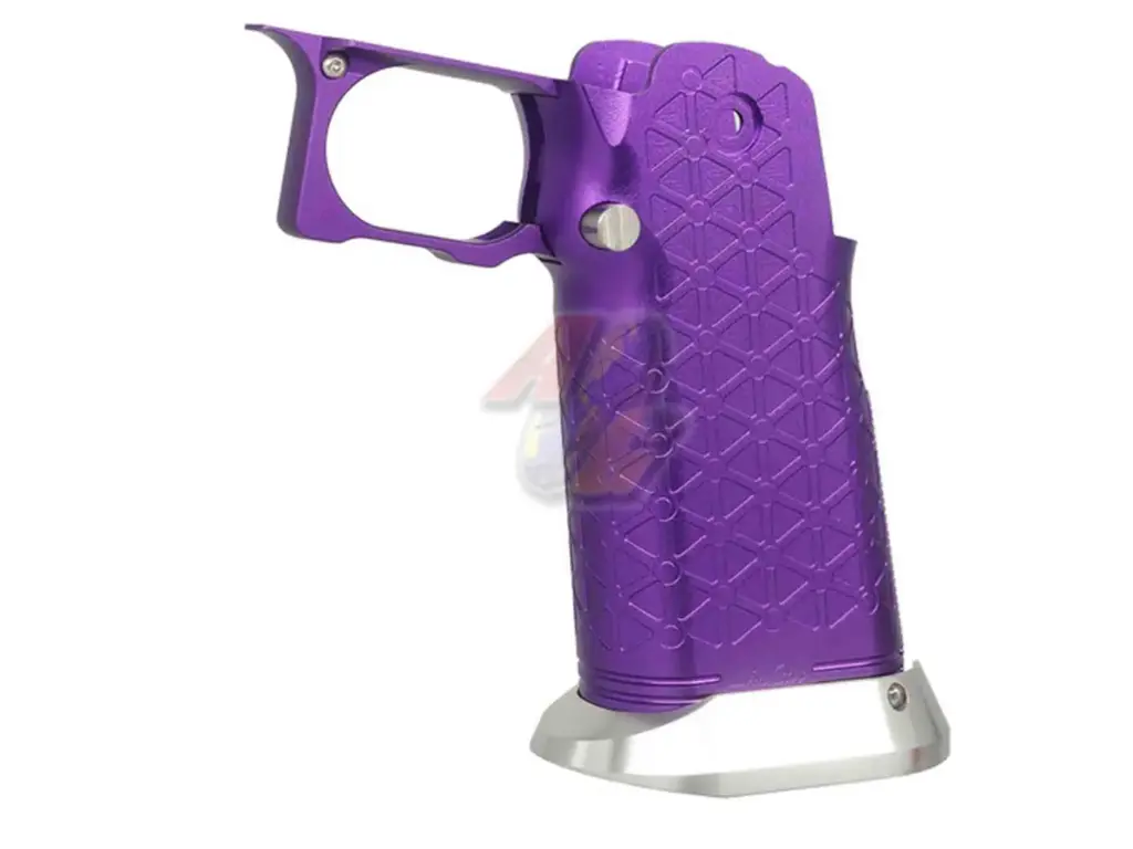 5KU CNC Aluminum Grip Type.8 for Tokyo Marui Hi-Capa Series GBB (Purple)