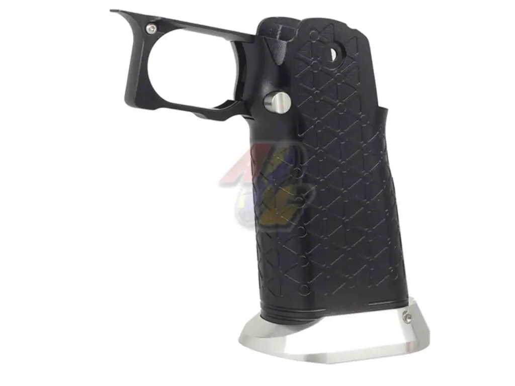 5KU CNC Aluminum Grip Type.8 for Tokyo Marui Hi-Capa Series GBB (Black)