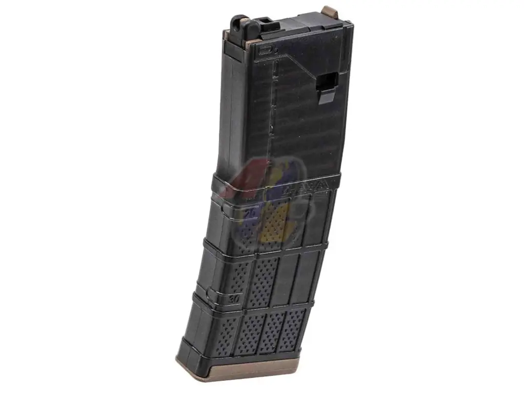 EMG Lancer L5AWM V2 Gas Magazine for Tokyo Marui M4 Series GBB (MWS) ( 300BLK) (by Angry Gun)