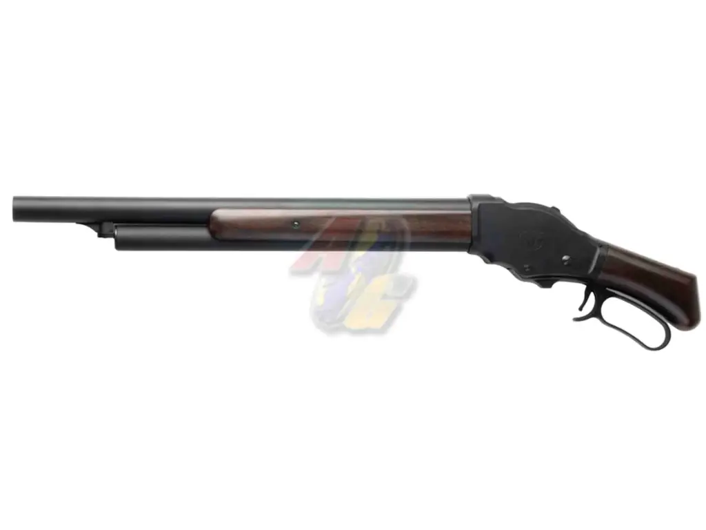 Marushin M1887 Short Gas Shotgun (Heavy Weight/ Matt Black Coating/ Wood Stock)