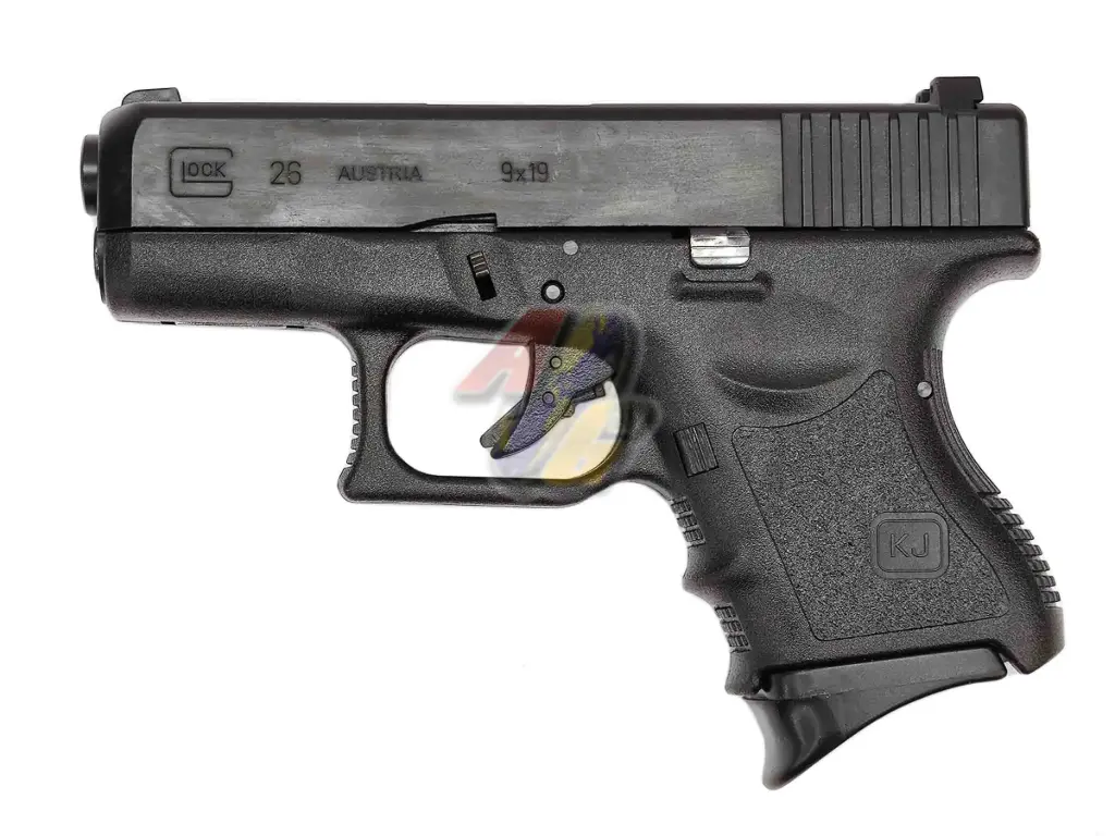 APLUS Airsoft Custom KJ G26 Metal Slide GBB - Deep Engraving
