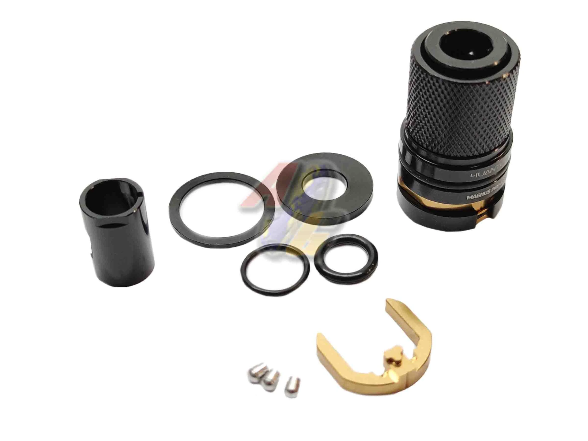 4UANTUM Magnus Pro Precision TDC Hop-Up Chamber Set for VFC/ GHK M4 GBB Series - Knob Adjustment