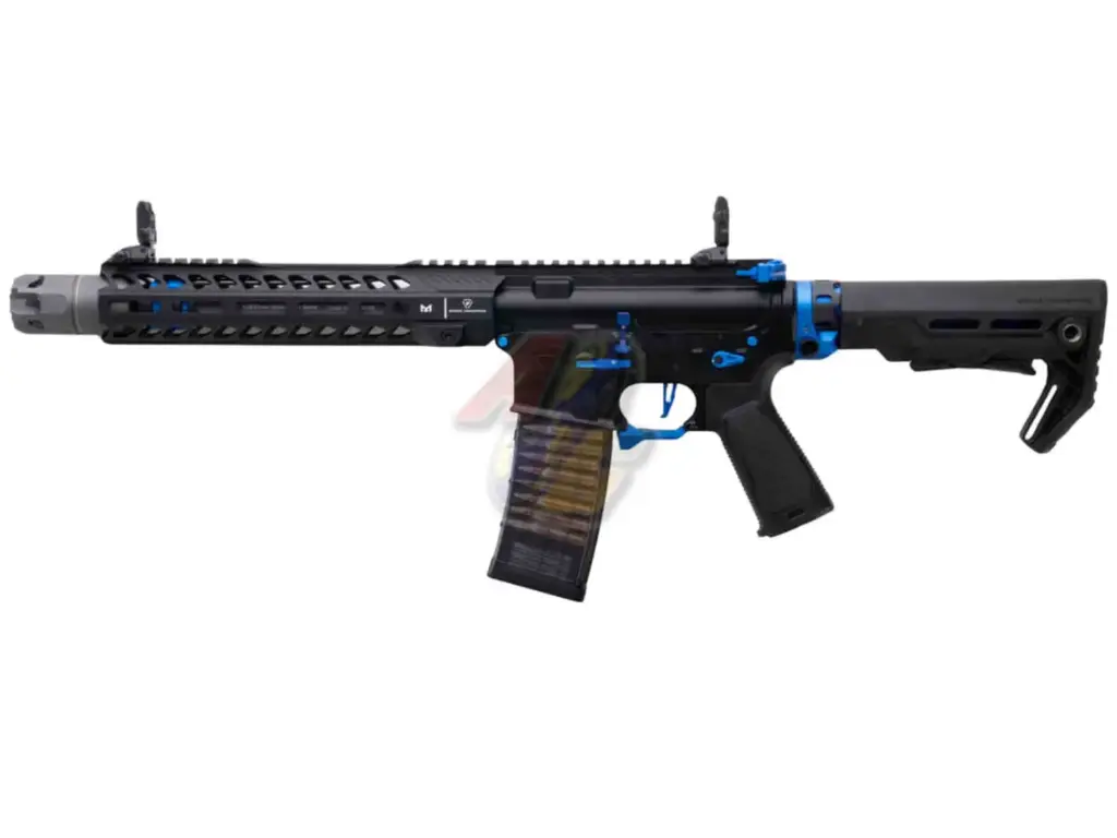 CGS EMG Strike Industries AR Strike Oppressor SBR GBB (10inch/ Blue) (by CYMA)