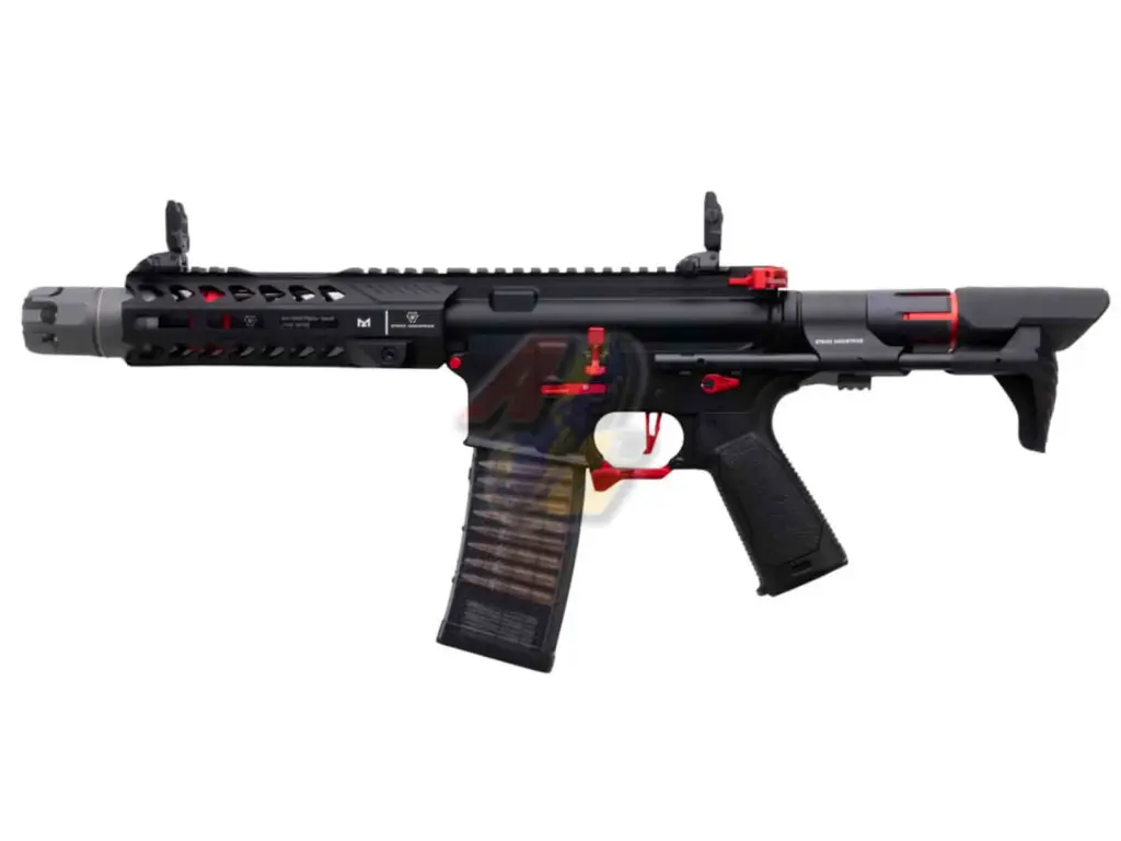 EMG Strike Industries AR Strike Oppressor 7inch PDW GBB - RD/BK (CYMA CGS System)