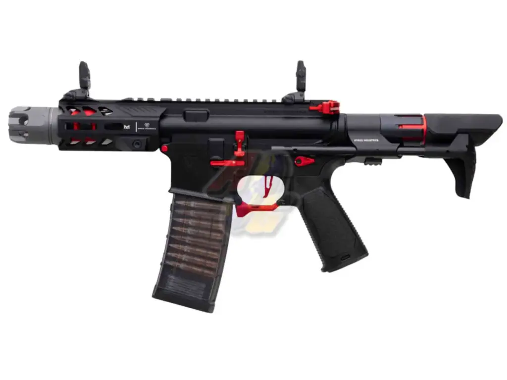 CGS EMG Strike Industries AR Strike Oppressor Short Barrel GBB (4 inch/ Red) (by CYMA)