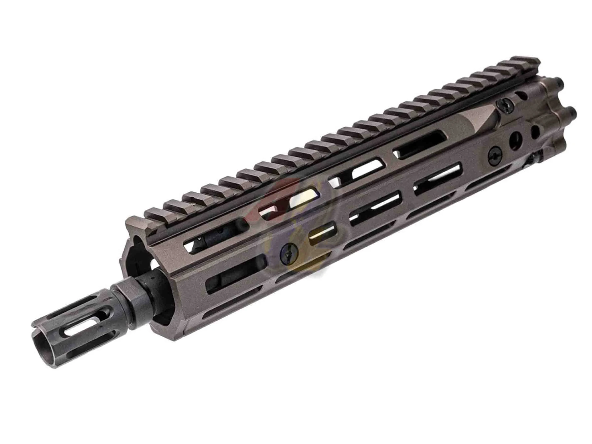 [ARCH-EMG-DD-RAIL3-GHK-FDE] EMG Daniel Defense Licensed 9.5" GHK MK18 RIS III M-Lok Handguard and Outer Barrel Set - FDE (by Archwick)