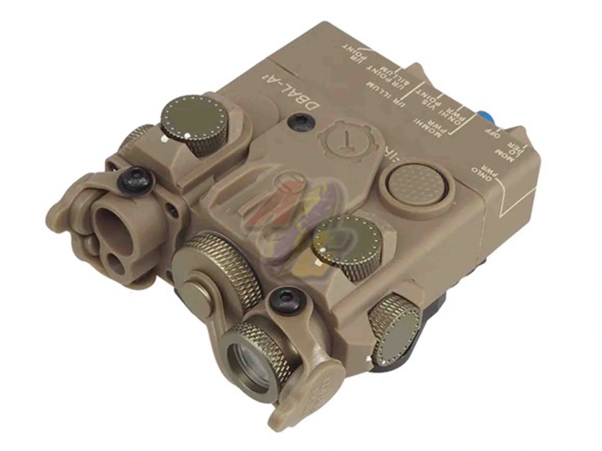 FMA Nylon AN/PEQ-15A DBAL-A2 Tactical IR Laser Indicator - DE