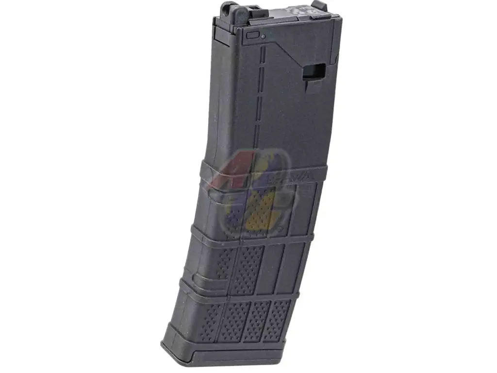 EMG Lancer L5AWM V2 Gas Magazine for Tokyo Marui M4 Series GBB (MWS) (BK) (Opaque Version) (by Angry Gun)